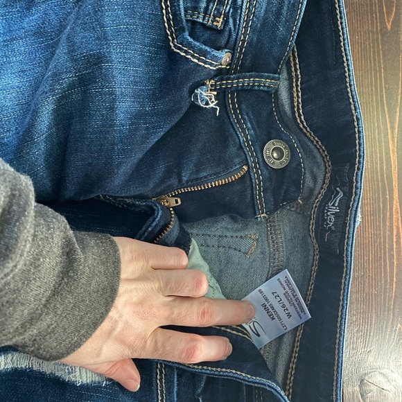 Silver Jeans 7/8 length - Picture 2 of 4